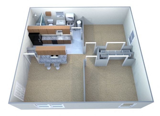 Suite A Floorplan